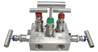 Dwyer 5-Valve Block and Bleed Manifold, Series BBV-2
